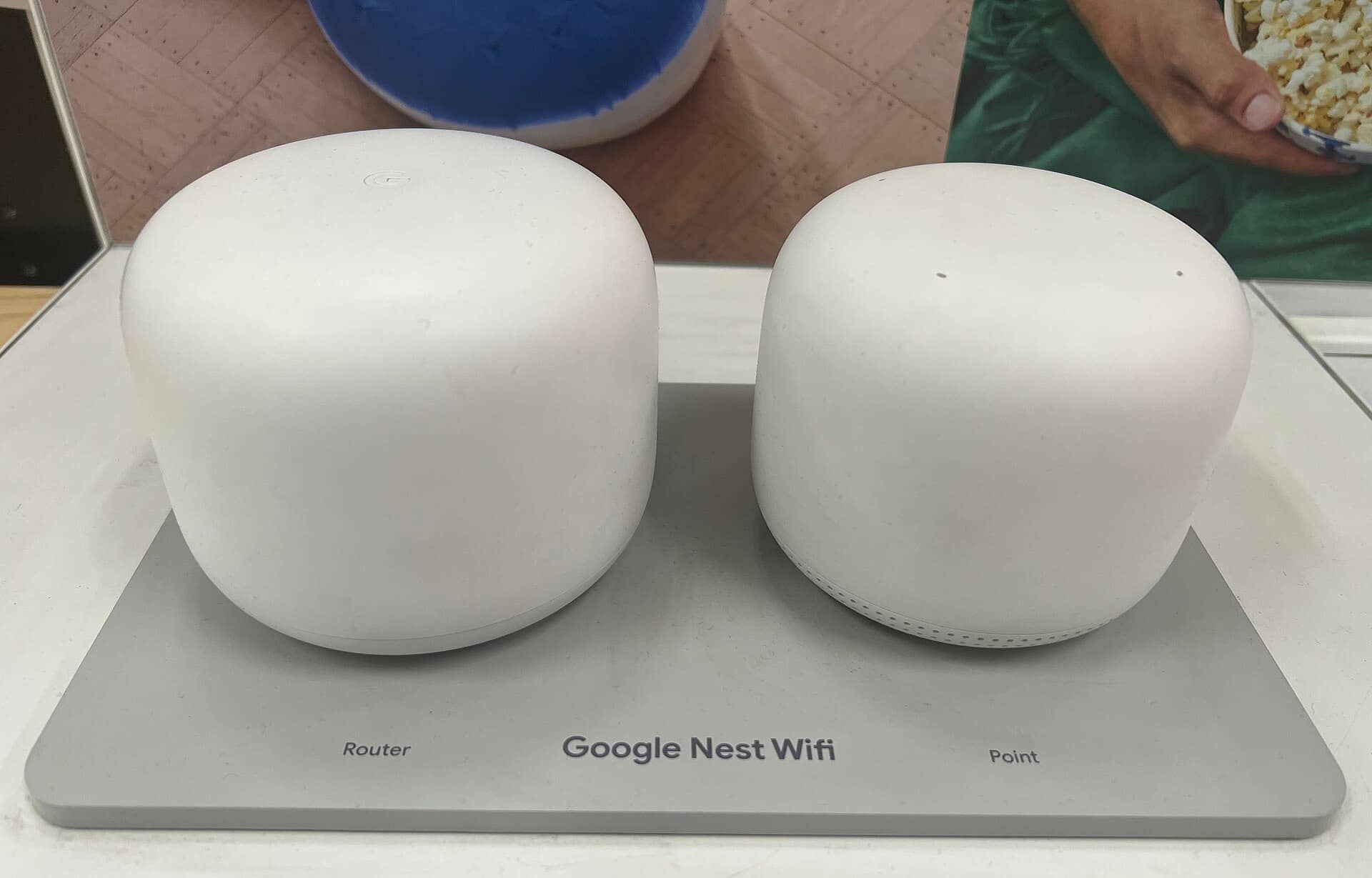 Roteador e ponto de acesso do sistema mesh Google Nest Wifi